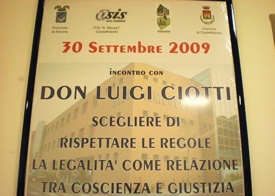 Incontro don ciotti
